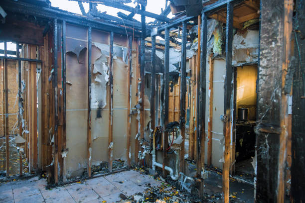 Professional Soot Cleanup technician working in Worthington Hills, KY